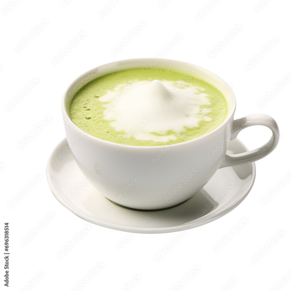 yummy Green Tea Isolated On transparent Background yummy Green Tea Isolated On transparent Background