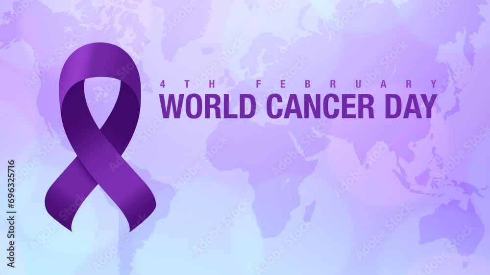 World Cancer Day Banner Loop World Cancer Day Banner Loop