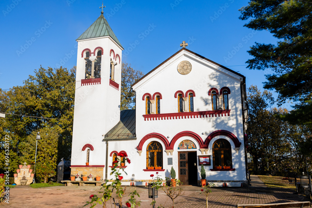 Church of the Nativity of the Most Holy Mother of God, Serbian Orthodox Church, Vrnjačka Banja, Serbia.