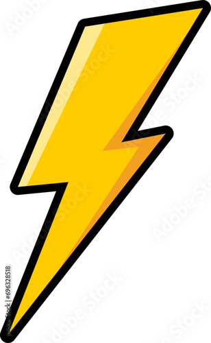 Free Download Thunder and Bolt Lighting Flash Vector - GFXLoad