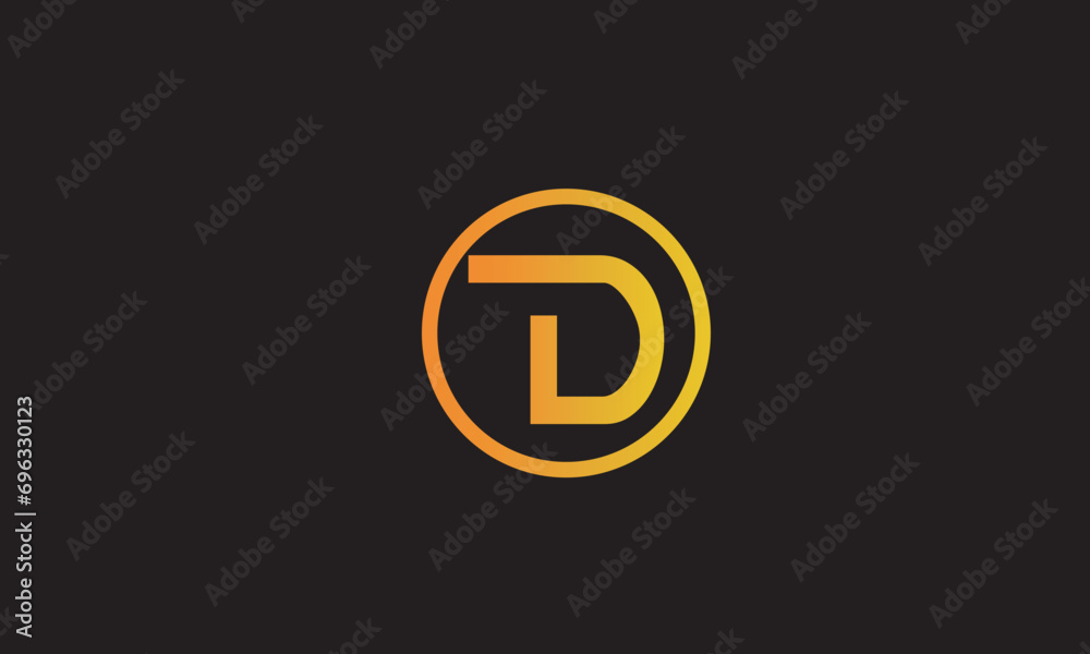 D, DD , Abstract Letters Logo Monogram D, DD , Abstract Letters Logo Monogram