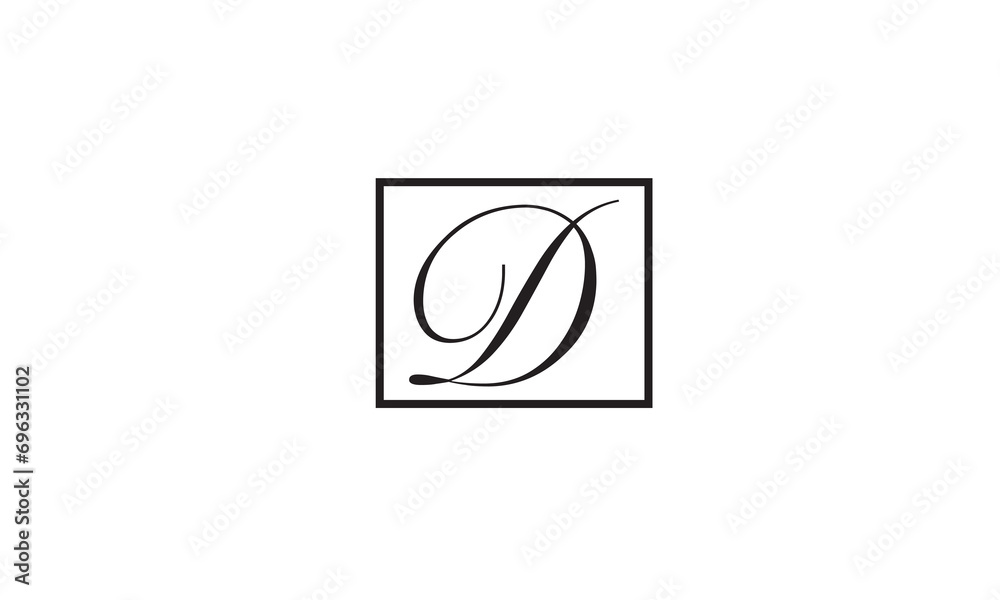 D, DD , Abstract Letters Logo Monogram D, DD , Abstract Letters Logo Monogram