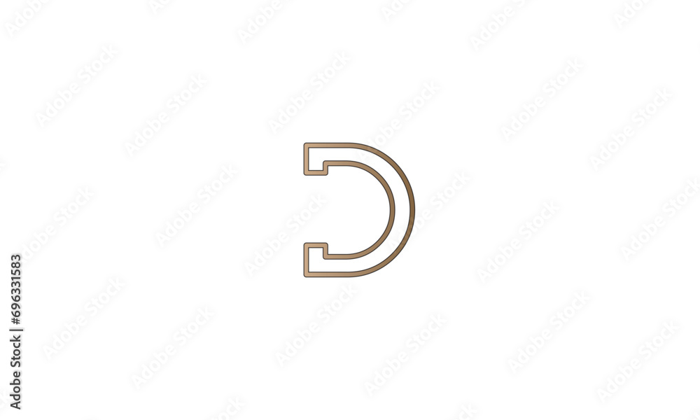 D, DD , Abstract Letters Logo Monogram D, DD , Abstract Letters Logo Monogram