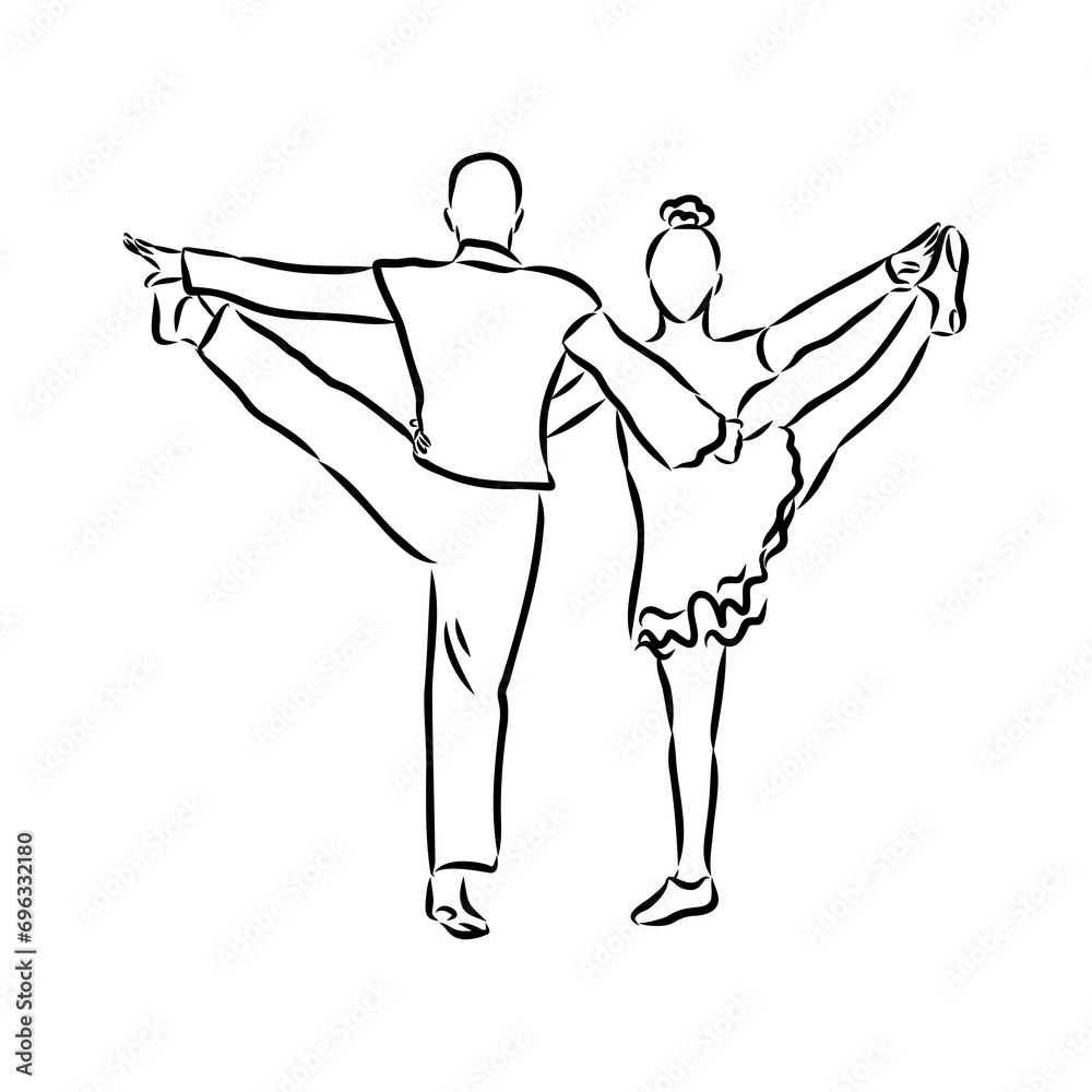 acrobatic rock dance Acrobatic rock and roll vector acrobatic rock dance Acrobatic rock and roll vector