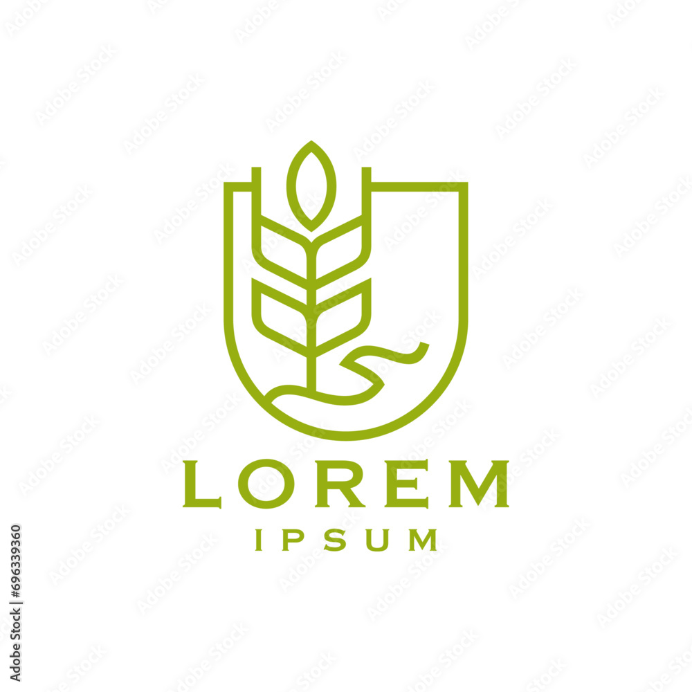 Abstract Food Care Logo Template Abstract Food Care Logo Template
