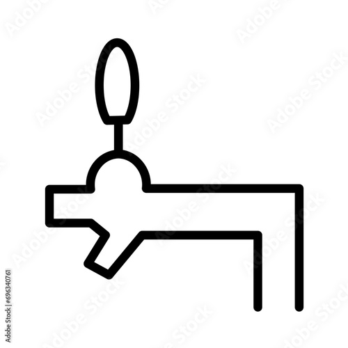 Beer Craft Crane Outline Icon