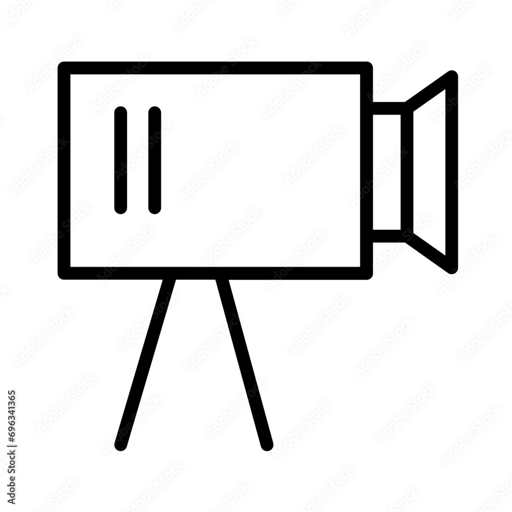 Camera Cinema Film Outline Icon Camera Cinema Film Outline Icon