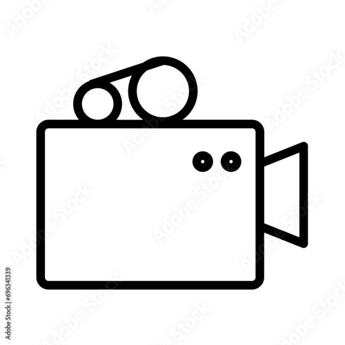 Camera Cinema Film Outline Icon