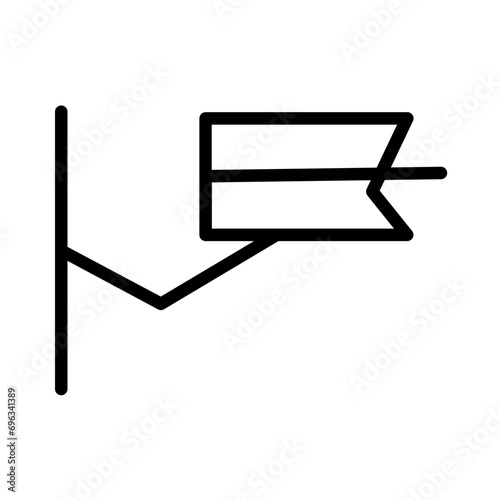 Camera Cctv Wire Outline Icon