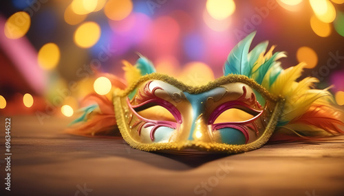 Carnival Extravaganza Bliss - Brazilian Carnival Background Template © Lucas