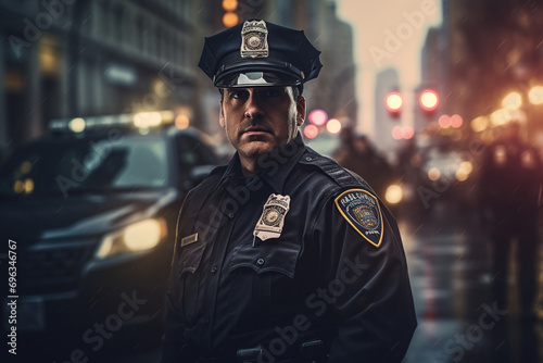 portrait of a officer © Syarif