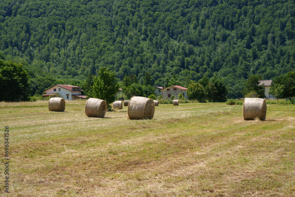 Mountain landscape of Matese, Campania, Italy Mountain landscape of Matese, Campania, Italy