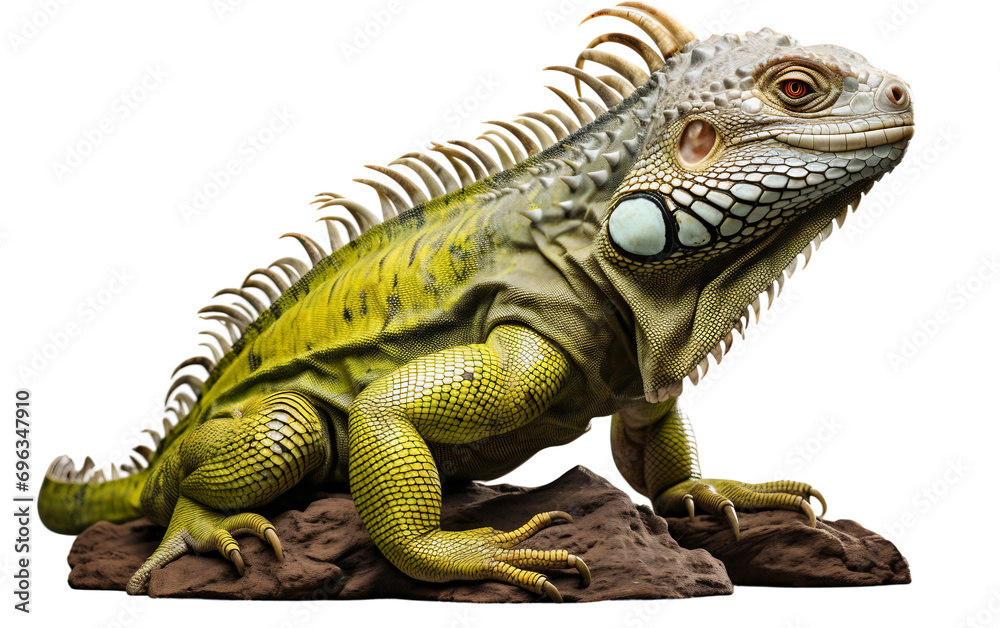 Iguana on a Transparent Background Iguana on a Transparent Background