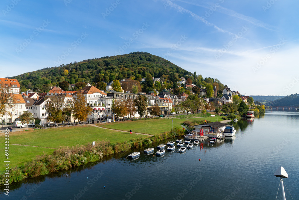 Obraz premium Germany, Heidelberg Neckar