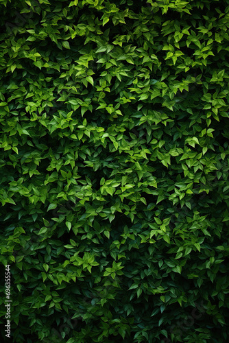 Green natural leaves background