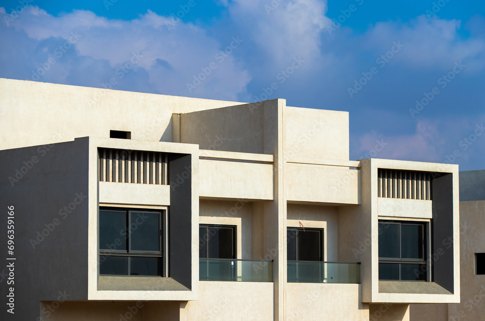 Details of an apartment house	