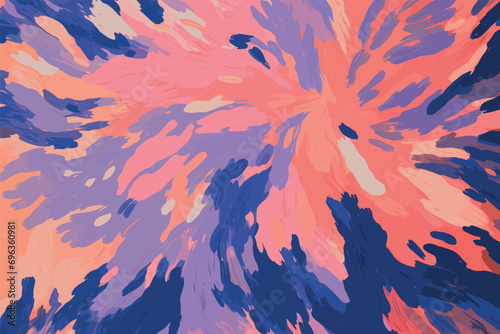 Abstract Floral Background Pattern in unexpected fashion colors for wallpaper, poster, overlay, card, cover decoration