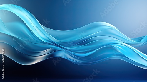 Bright vibrant wavelength in blue ideal for backgrounds