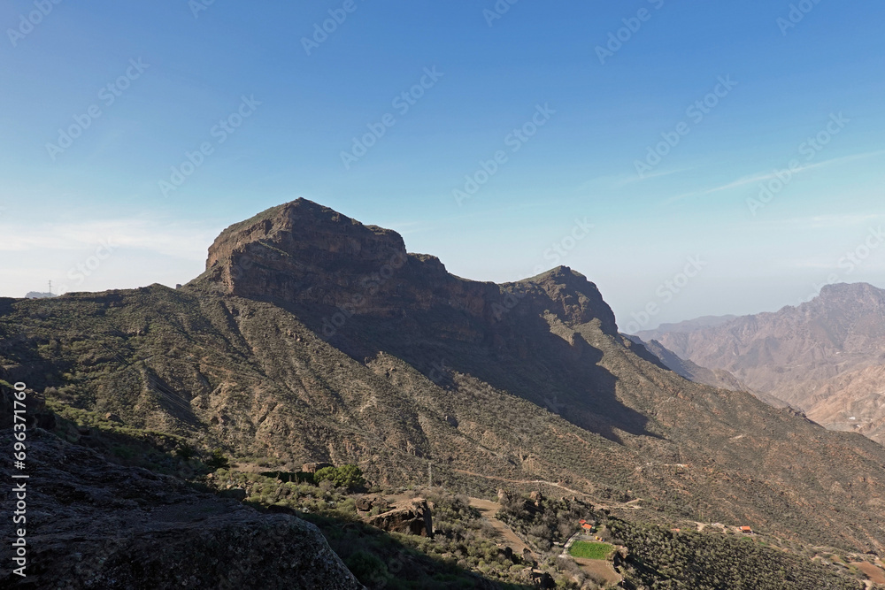 Gran Canaria, Spain, inland mountain landscape