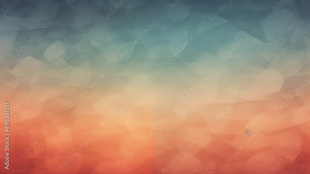 Flat 2D Grunge Texture with Faded Colors