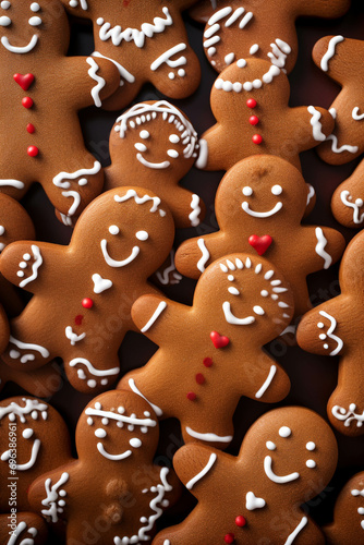 Gingerbread cookies are used as gifts at Christmas and New Year's festivals.