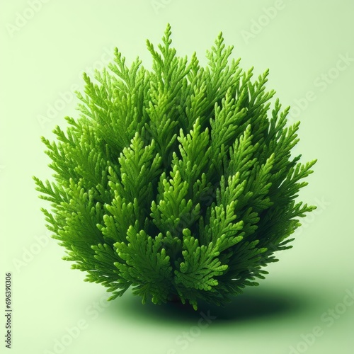 green pine tree