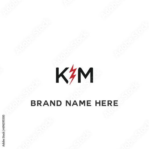 Free Download KM logo. K M design. White KM letter. KM, K M letter logo design. Initial letter KM linked circle uppercase monogram logo. K M letter logo vector design.	
 - GFXLoad