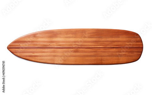 Wooden Paddle Board On Transparent PNG