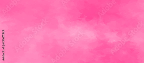 Abstract pink watercolor background .hand painted vector illustration .gradient pink texture background .Soft pink grunge background frame. 