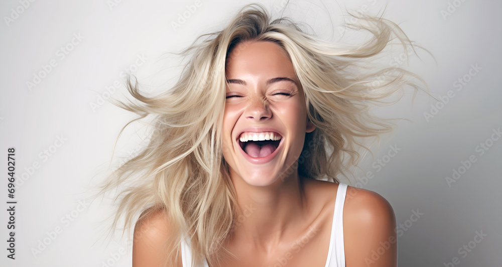 portrait of a blond woman. ai, generated portrait of a blond woman. ai, generated
