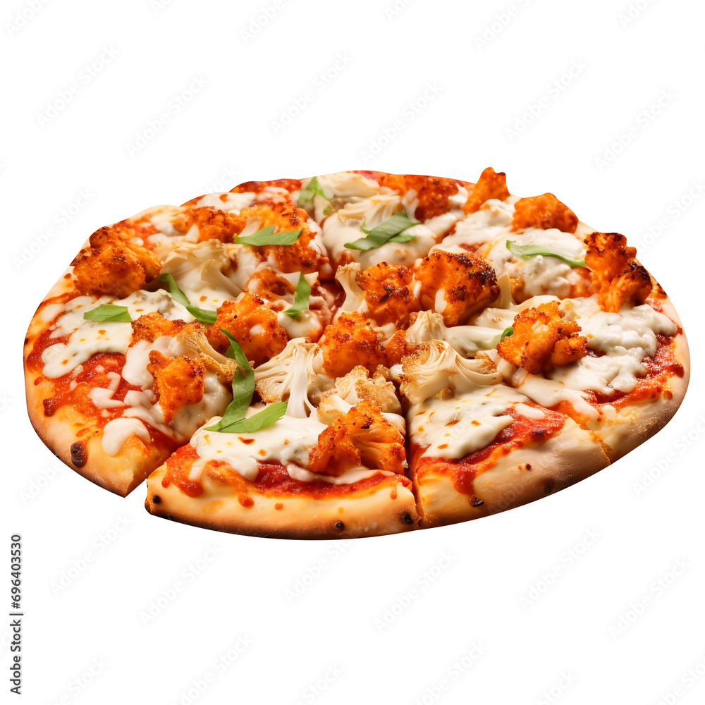 So Yummy pizza isolated on transparent background So Yummy pizza isolated on transparent background