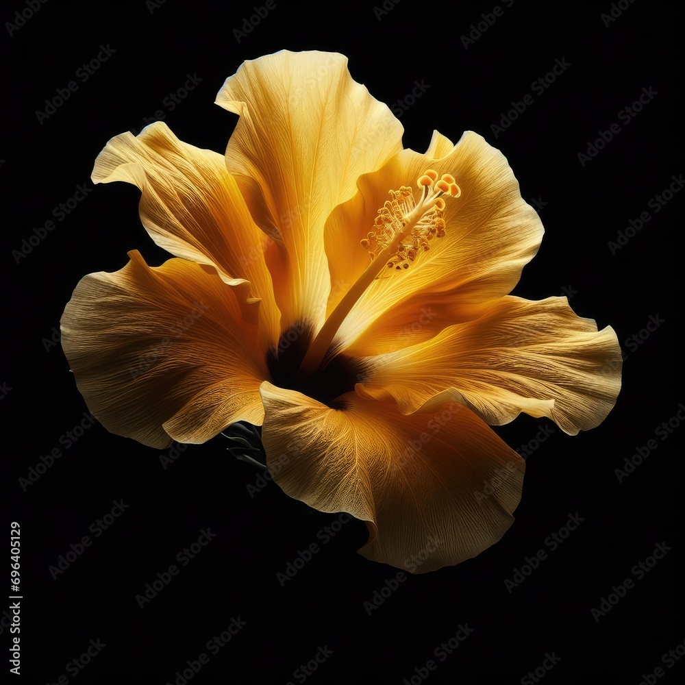 flower on simple background