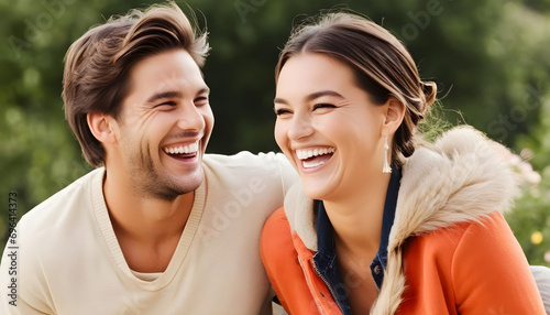Personnes qui rigolent et sont heureuses. Partagent un moment entre amis.