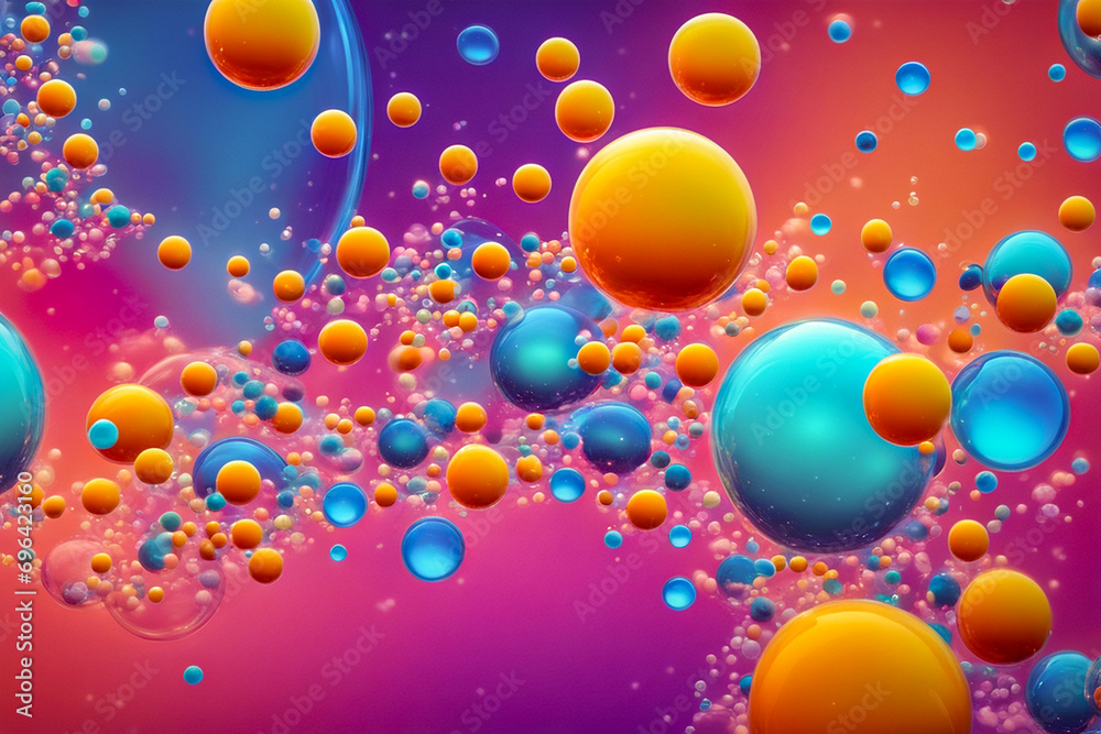 a surrealistic dreamscape of floating bubbles and vibrant hues on a computer desktop background a surrealistic dreamscape of floating bubbles and vibrant hues on a computer desktop background