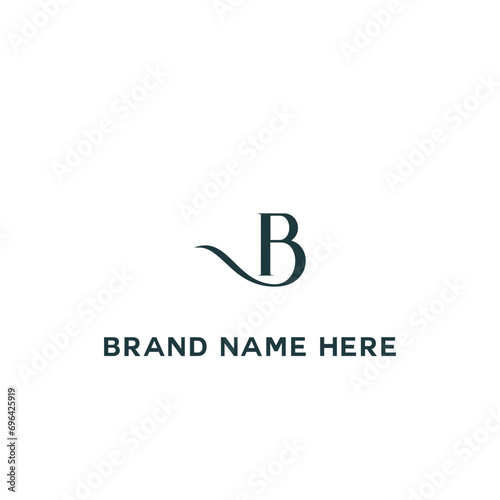  B logo, B, B letter vector icon. B letter logo design for fashion and beauty and spa company. 
