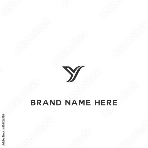  Y letter vector icon. Y logo, Y, Y letter logo design for fashion and beauty and spa company.
