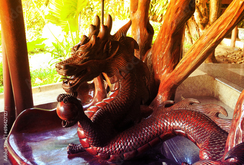 Wooden dragon, symbol of 2024