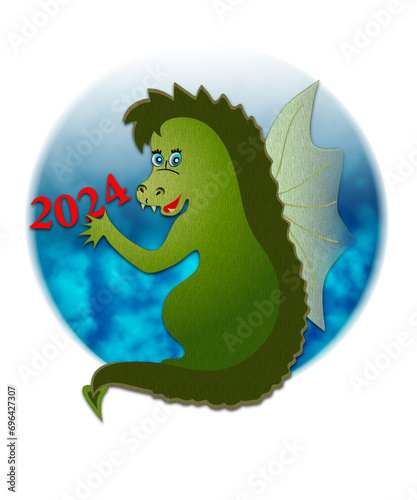 Dragon holds 2024 new year