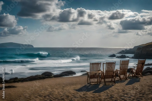 beach and sea © Jaweria