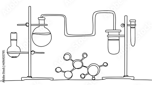 Chemistry. School subject. One line