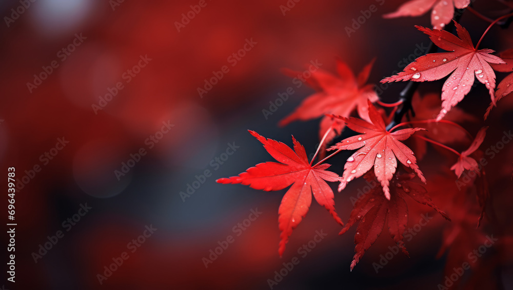 Red maple leaf wallpaper background. Autumn summer theme background art, fall colors with leaves. 4 seasons Red maple leaf wallpaper background. Autumn summer theme background art, fall colors with leaves. 4 seasons