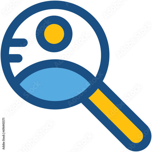 Find Person Vector Icon
