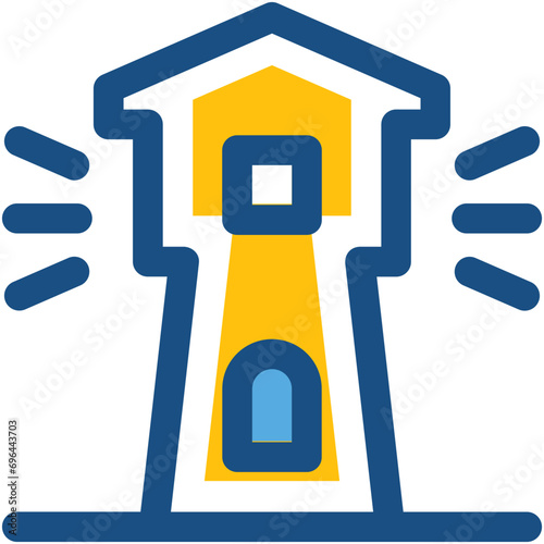 Lighthouse Vector Icon