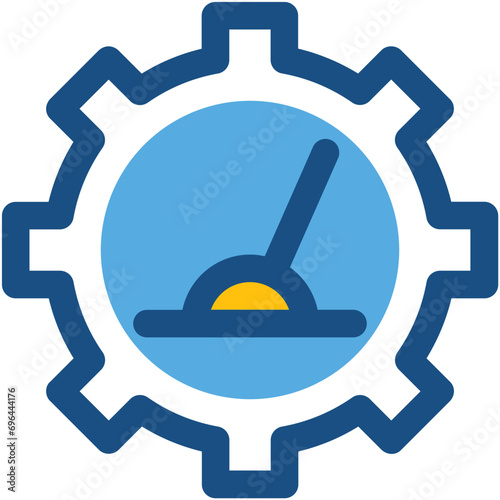 Speedometer Vector Icon