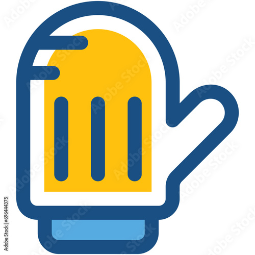 Mitten Vector Icon