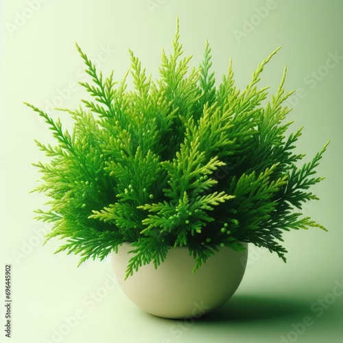 green pine tree
