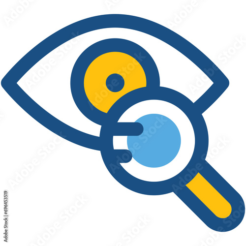 Eye Test Vector Icon
