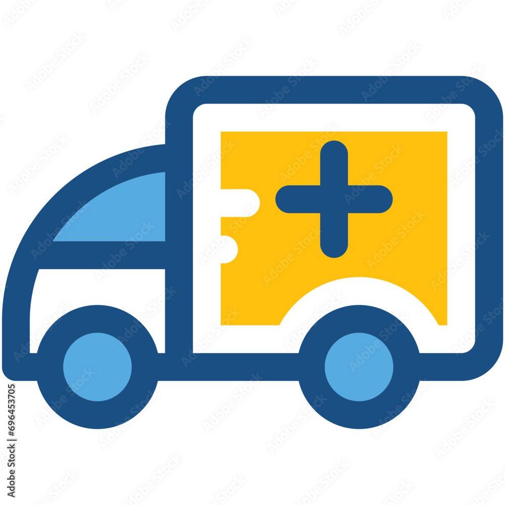Obraz premium Ambulance Vector Icon