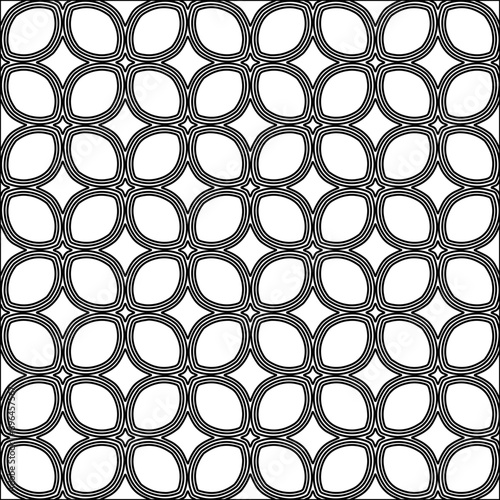 Abstract patterns.Abstract shapes from lines. Vector graphics for design. Black and white pattern.