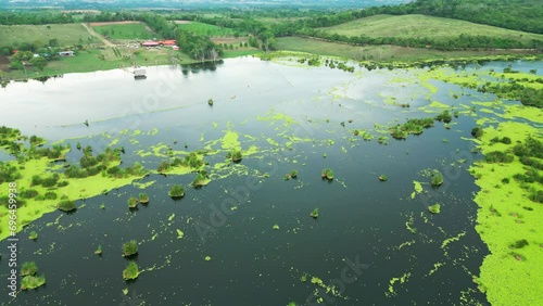 Laguna verdosa, laguna Ricuricocha, Tarapoto, San Martin, Perú photo